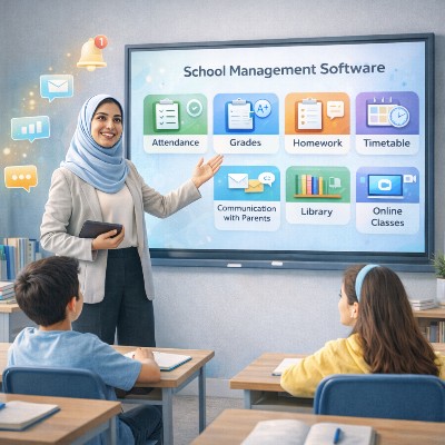 نرم‌افزار مناسب مدرسه چه ماژول‌هایی دارد؟